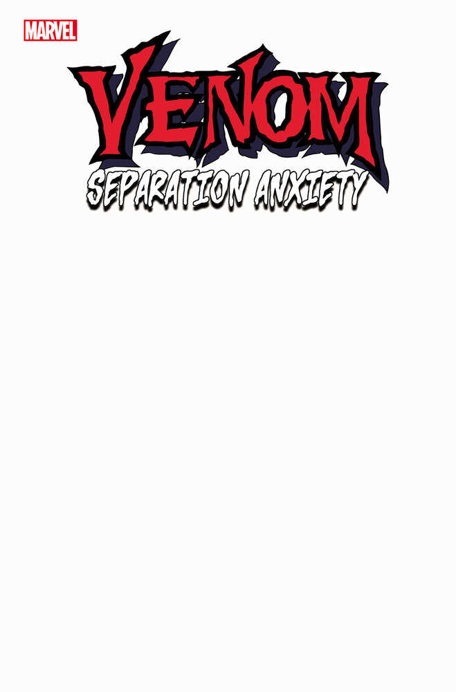 Venom: Separation Anxiety #1 Blank Cover Variant - gabescaveccc