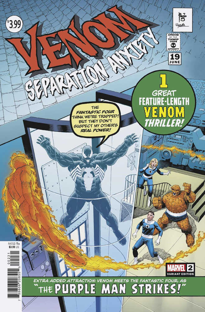 Venom: Separation Anxiety #2 Paulo Siqueira Homage Variant - gabescaveccc