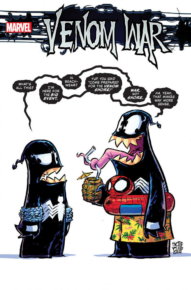 Venom War #1 (Of 5) Skottie Young Variant - gabescaveccc