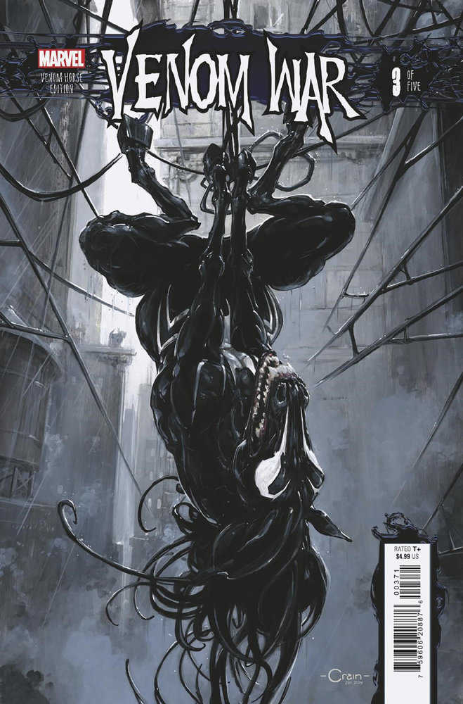 Venom War #3 (Of 5) Clayton Crain Venom Horse Variant - gabescaveccc