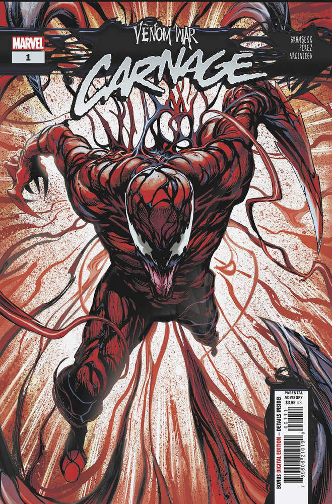 Venom War: Carnage #1 [Vw] - gabescaveccc