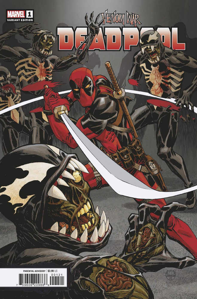 Venom War: Deadpool #1 Dave Johnson Variant [Vw] - gabescaveccc