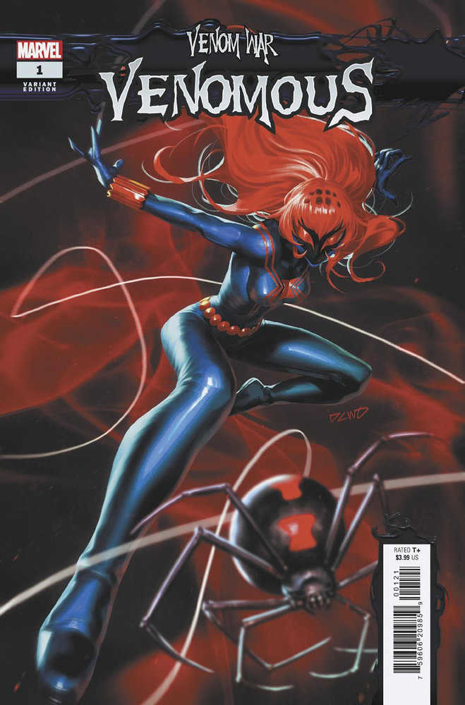 Venom War: Venomous #1 Derrick Chew Black Widow Variant [Vw] - gabescaveccc