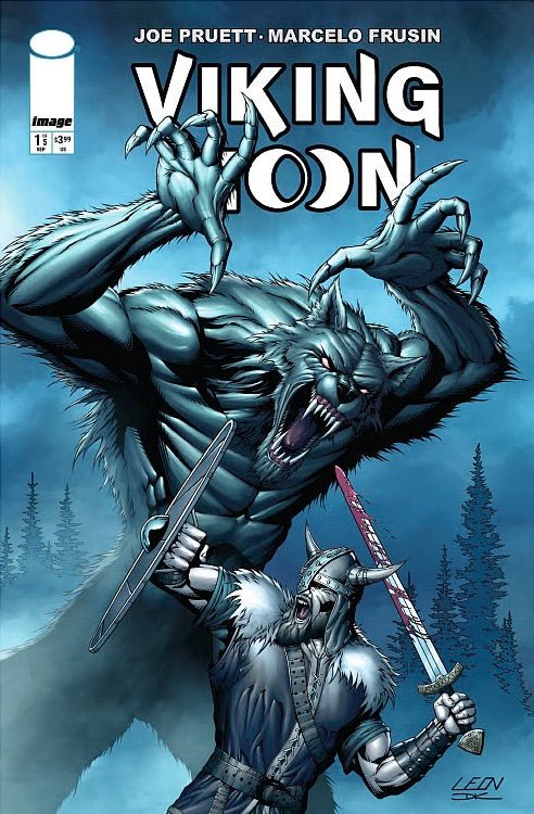 VIKING MOON 1 EXCLUSIVE COVER BY LEON LECLAIRE - gabescaveccc