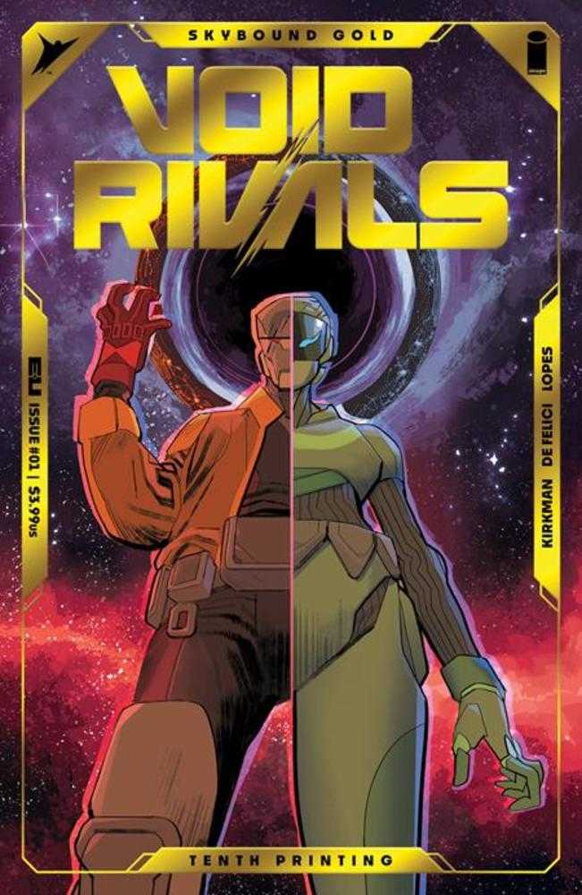 Void Rivals #1 Tenth Printing Cover A Lorenzo De Felicii Foil - gabescaveccc