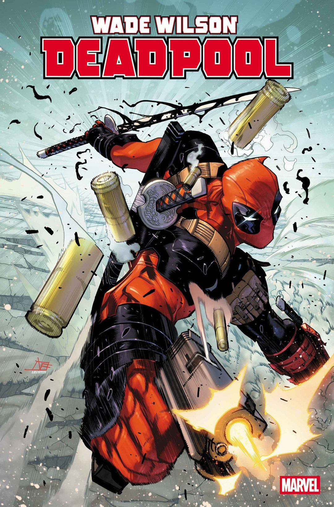 Wade Wilson: Deadpool 1 Federico Vicentini Variant - gabescaveccc