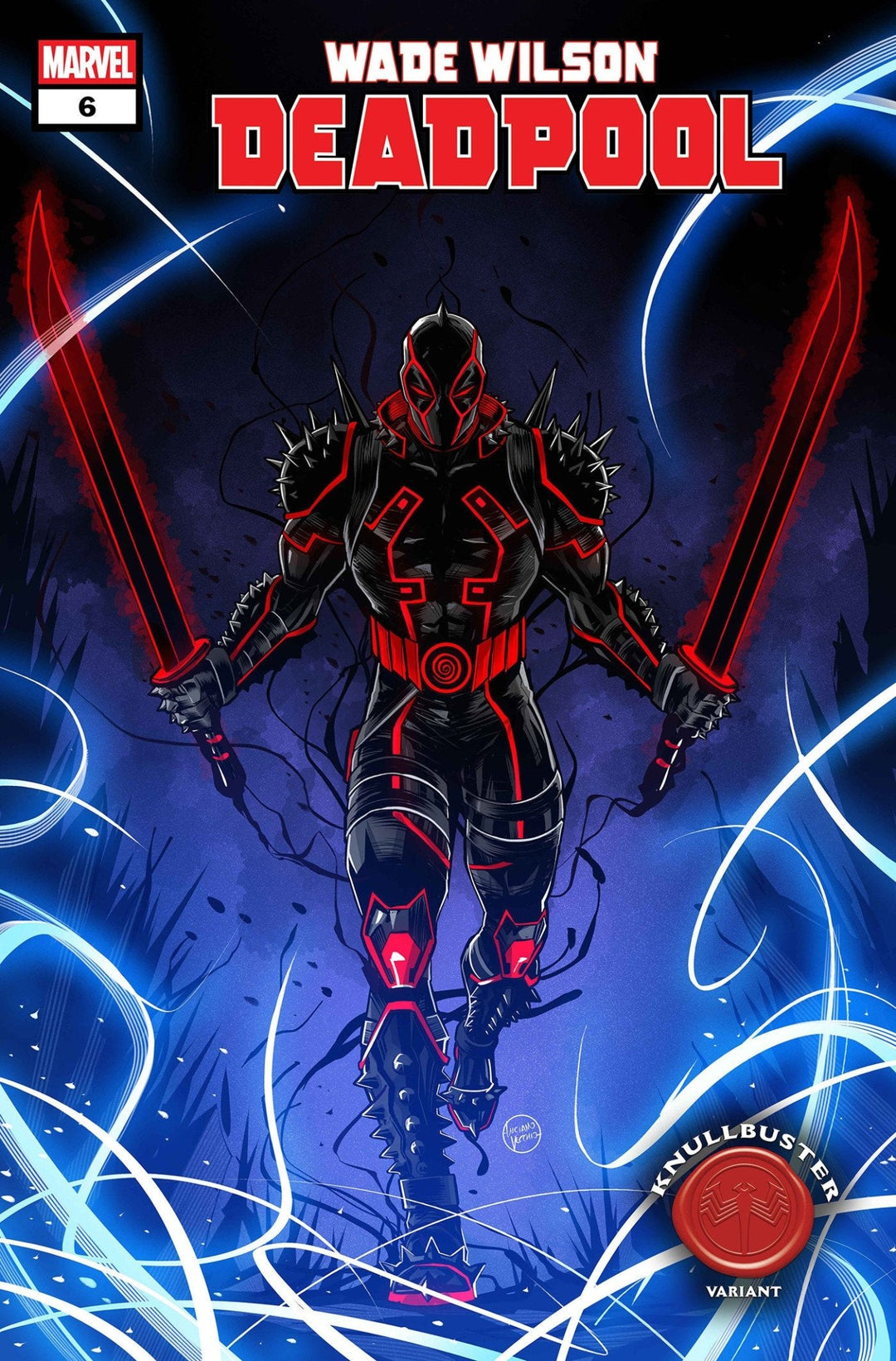 Wade Wilson: Deadpool 6 Luciano Vecchio Knullbuster Variant - gabescaveccc