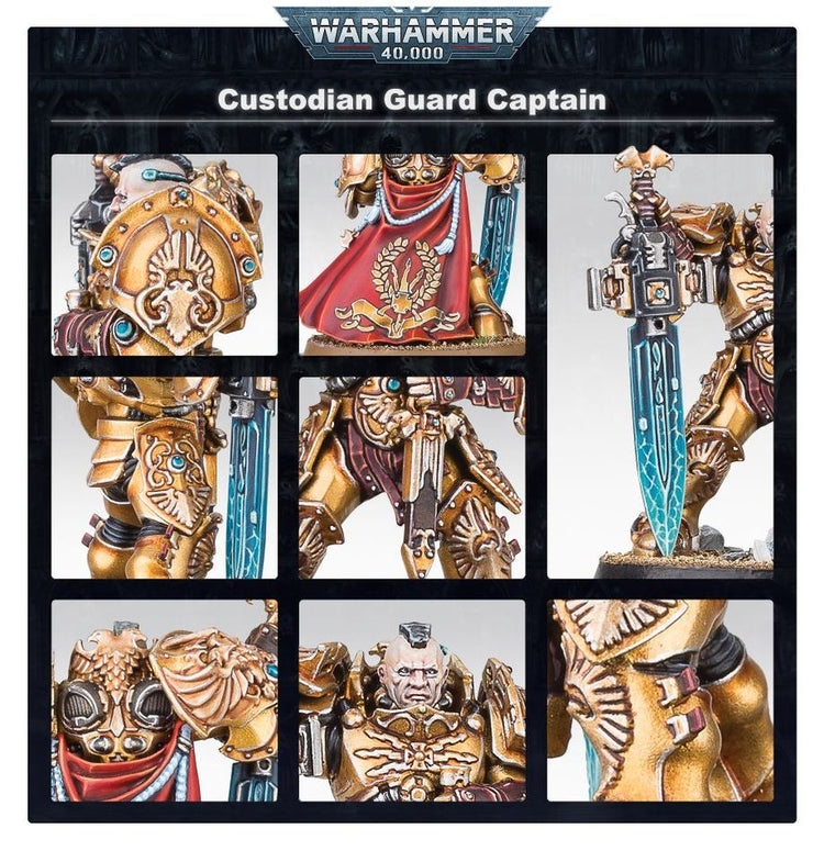 Warhammer 40,000: Adeptus Custodes Custodian Guard - gabescaveccc