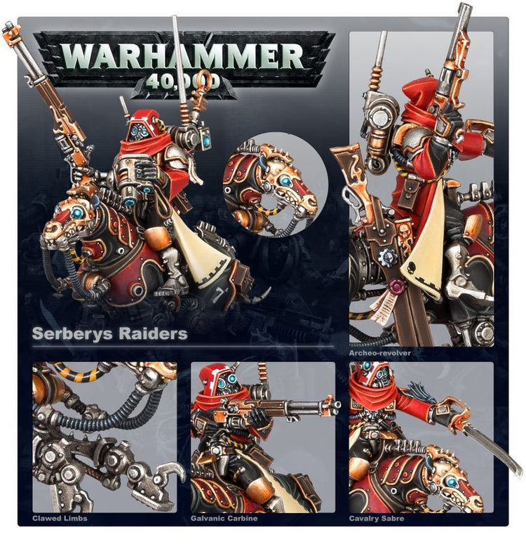 WARHAMMER 40,000: Adeptus Mechanicus Serberys Raiders - gabescaveccc