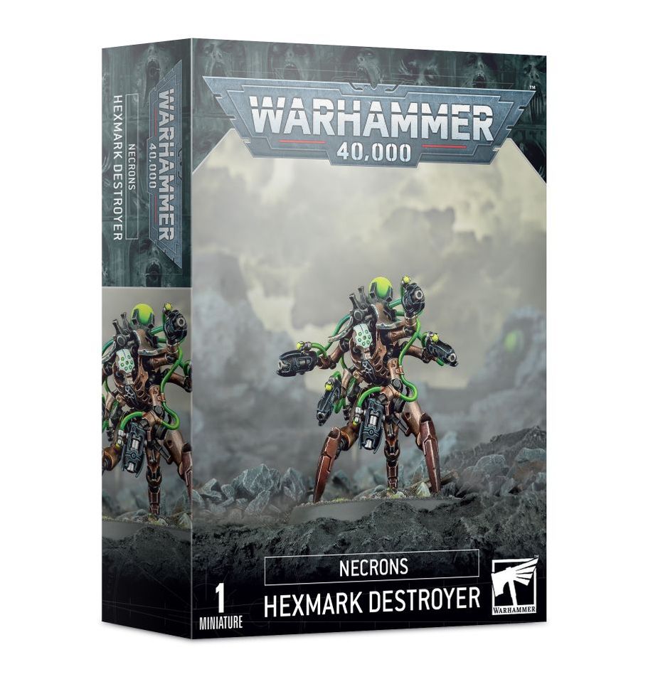 Warhammer Age of 40,000: Necrons Hexmark Destroyer - gabescaveccc