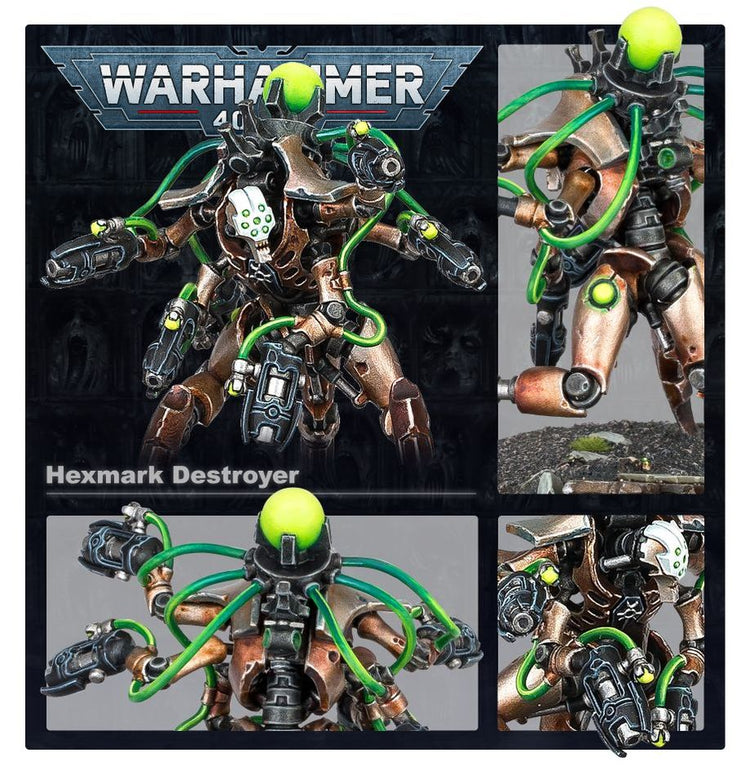 Warhammer Age of 40,000: Necrons Hexmark Destroyer - gabescaveccc