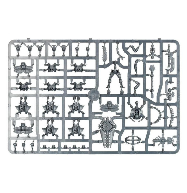 Warhammer Age of 40,000: Necrons Triarch Praetorians - gabescaveccc