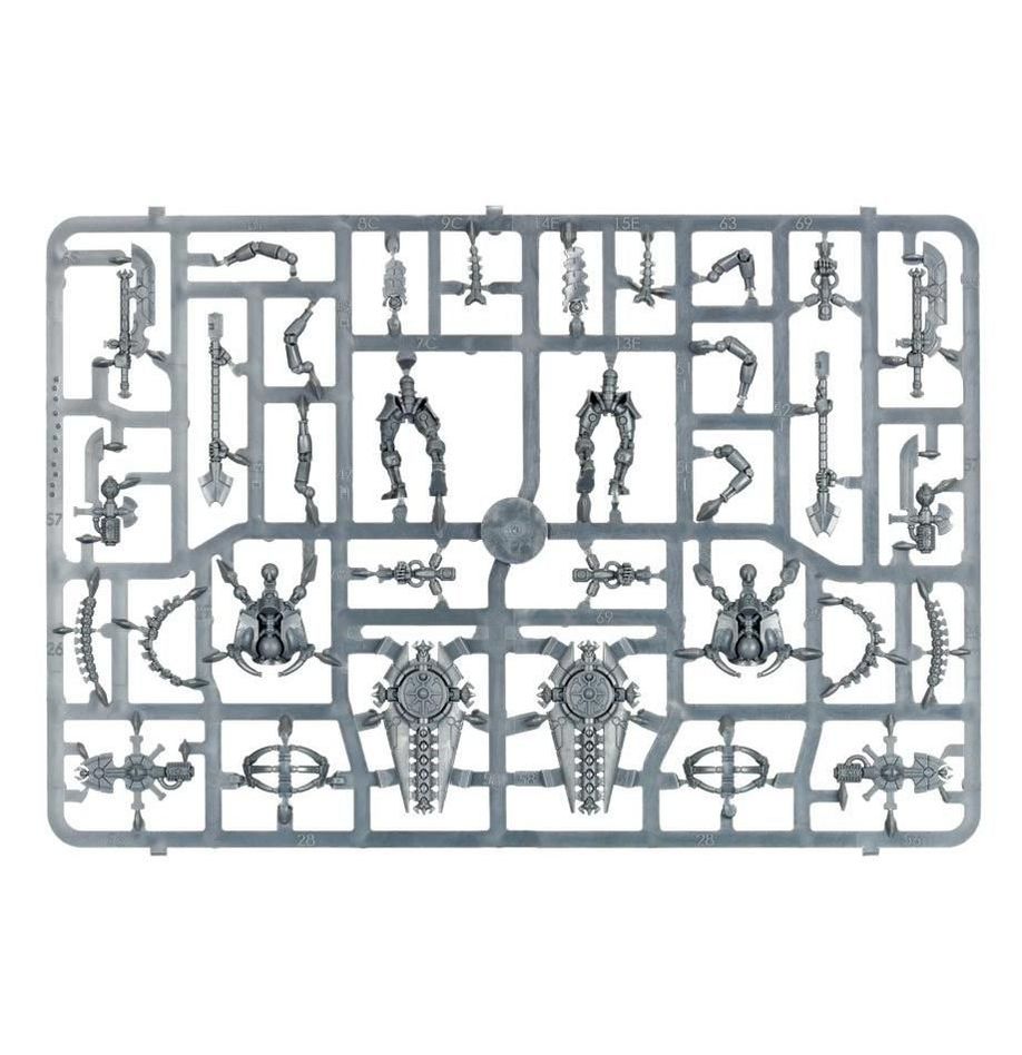 Warhammer Age of 40,000: Necrons Triarch Praetorians - gabescaveccc