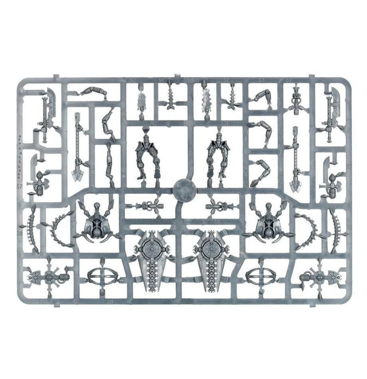 Warhammer Age of 40,000: Necrons Triarch Praetorians - gabescaveccc