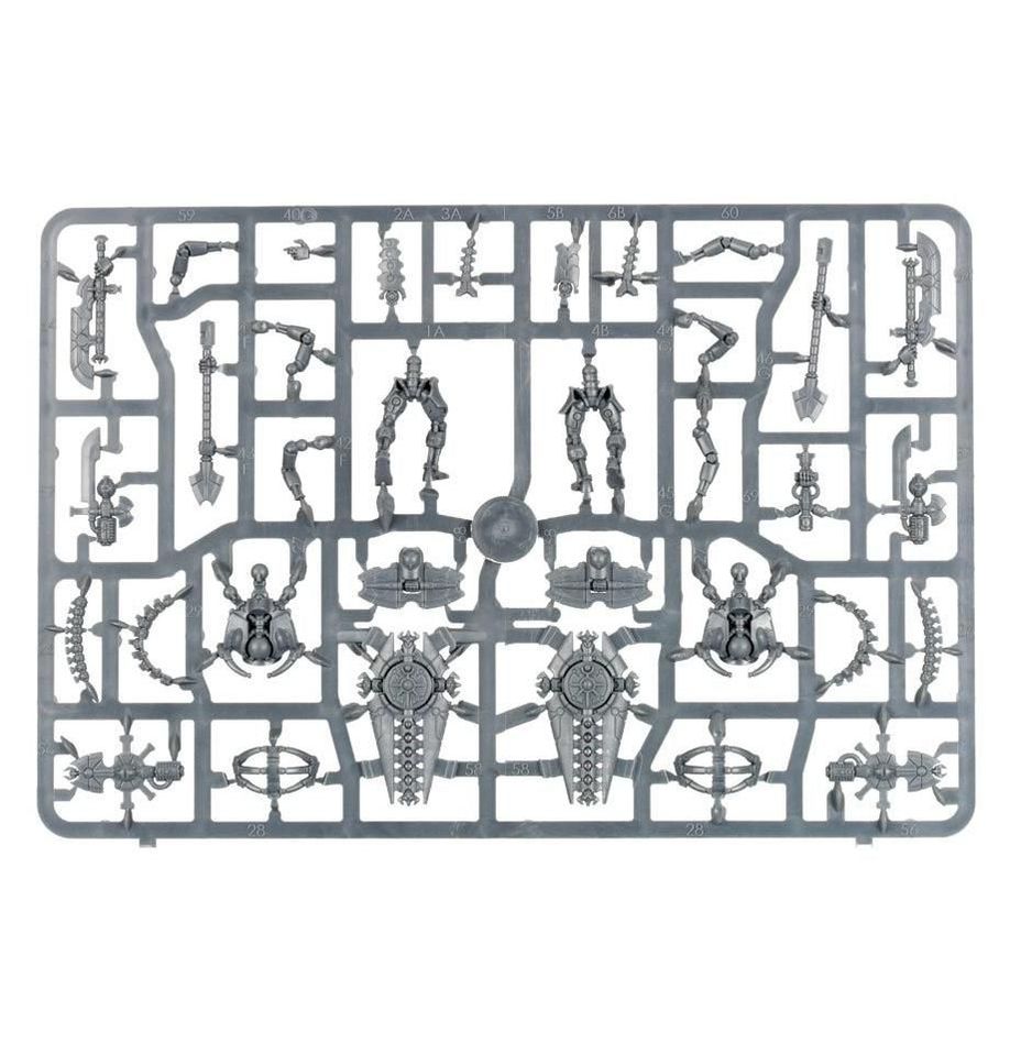 Warhammer Age of 40,000: Necrons Triarch Praetorians - gabescaveccc