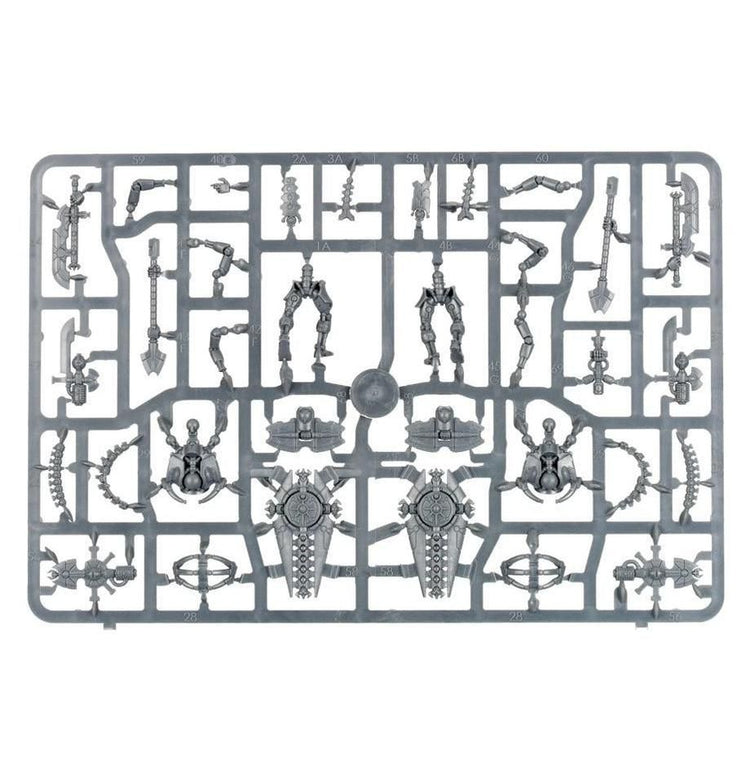 Warhammer Age of 40,000: Necrons Triarch Praetorians - gabescaveccc