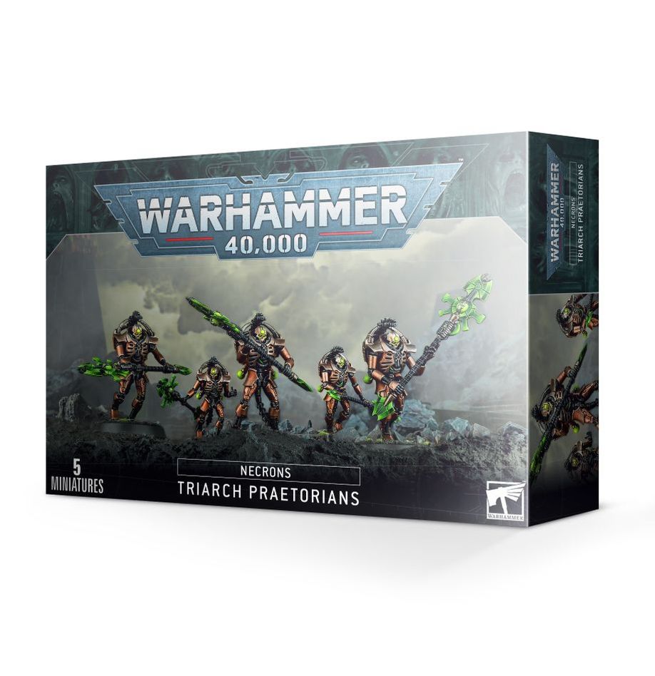 Warhammer Age of 40,000: Necrons Triarch Praetorians - gabescaveccc
