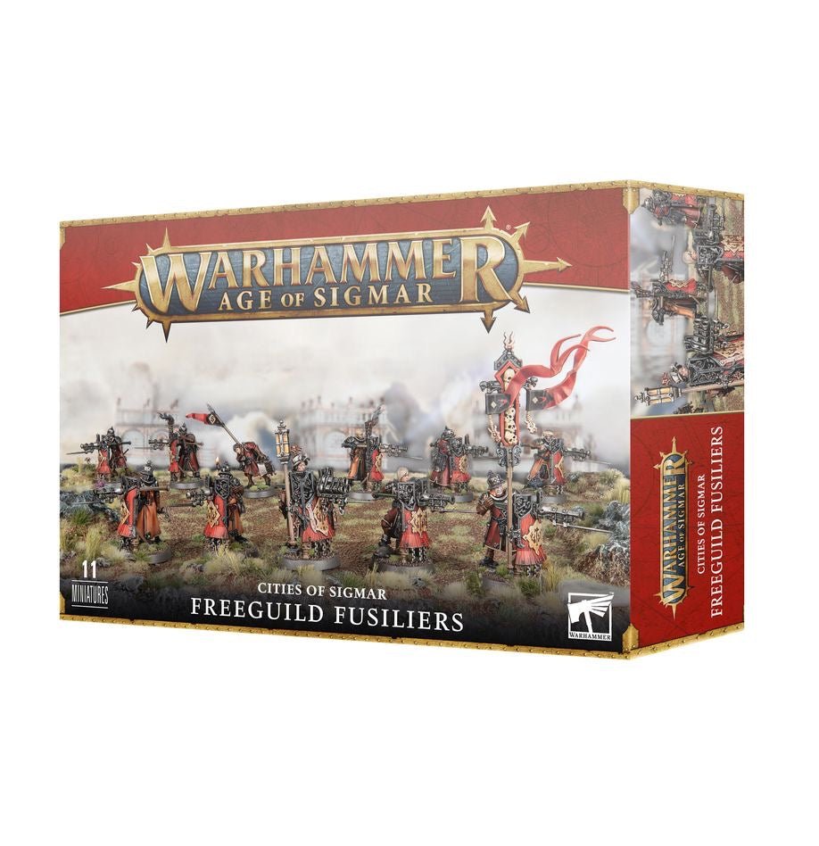 WARHAMMER AGE OF SIGMAR: FREEGUILD FUSILIERS - gabescaveccc