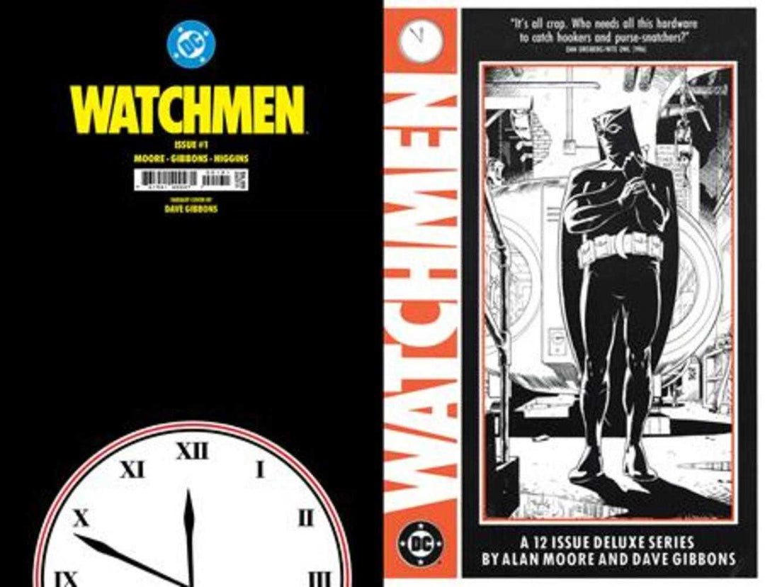 Watchmen 1 (Of 12) Facsimile Edition Cover C Dave Gibbons Foil Variant (Mature) - gabescaveccc