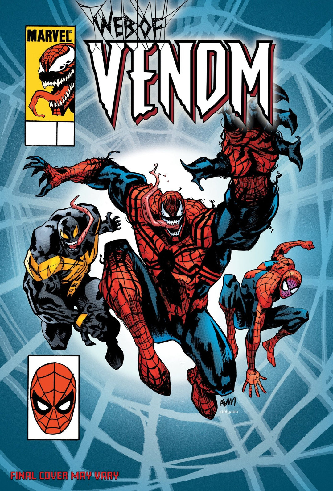 Web Of Venom 1 Adam Gorham Homage Variant - gabescaveccc