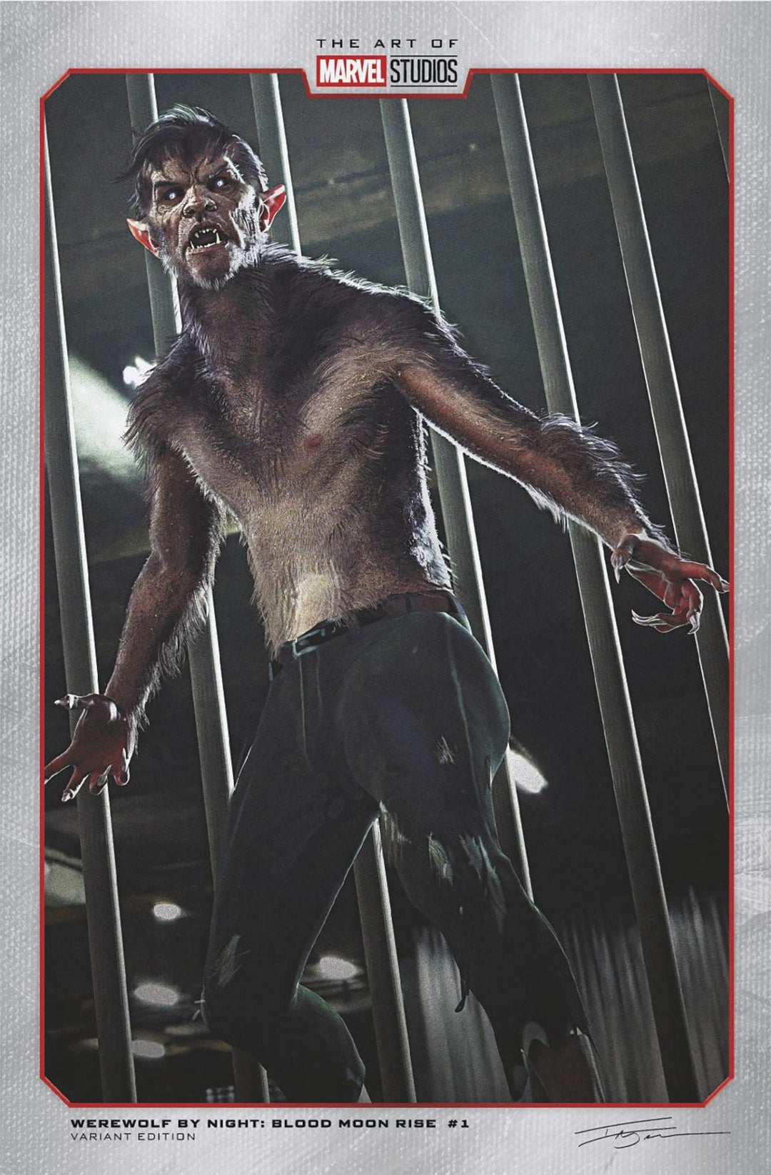 Werewolf By Night: Blood Moon Rise 1 Ian Joyner Marvel Studios Variant - gabescaveccc