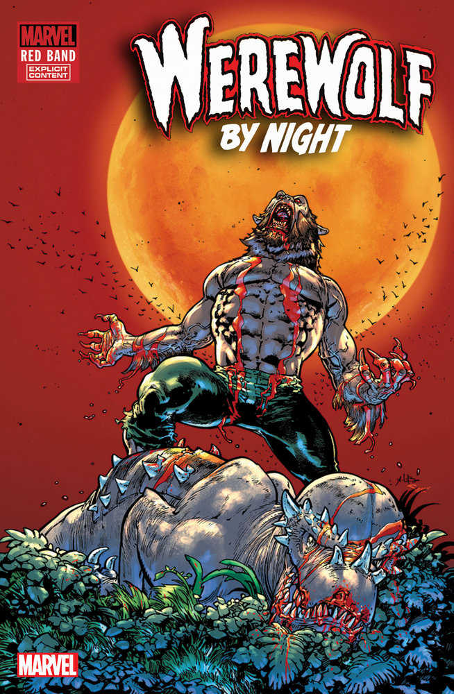 Werewolf By Night: Red Band #4 Andrei Bressan Variant [Polybagged] - gabescaveccc