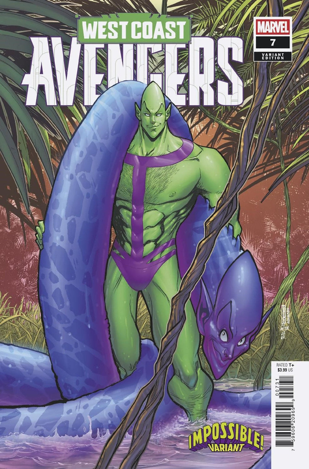 West Coast Avengers #7 David Baldeon Impossible! Variant - gabescaveccc