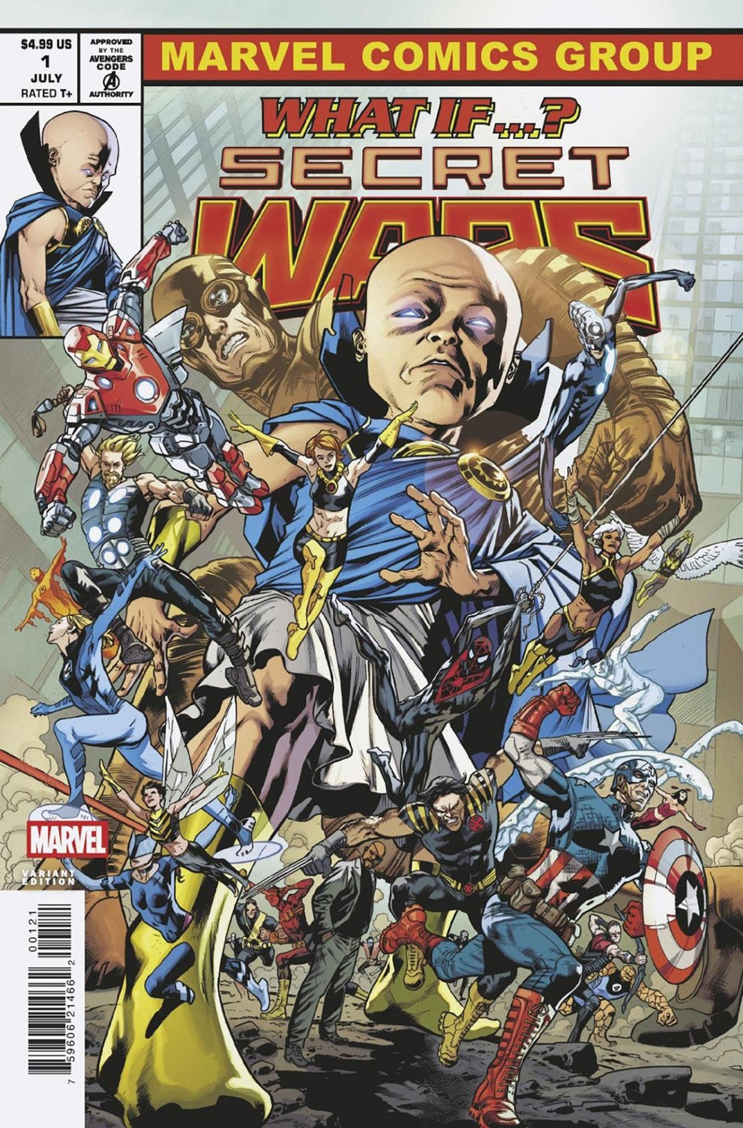 What If...? Secret Wars 1 Bryan Hitch Homage Variant - gabescaveccc