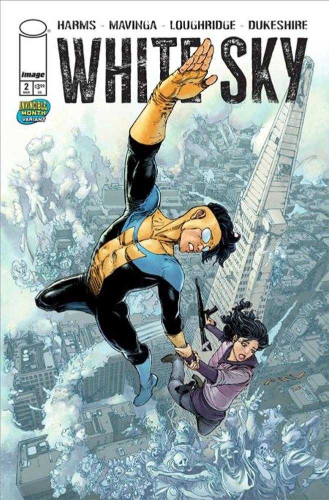 White Sky 2 Cover C Jp Mavinga Invincible Team Up Variant (Mature) - gabescaveccc