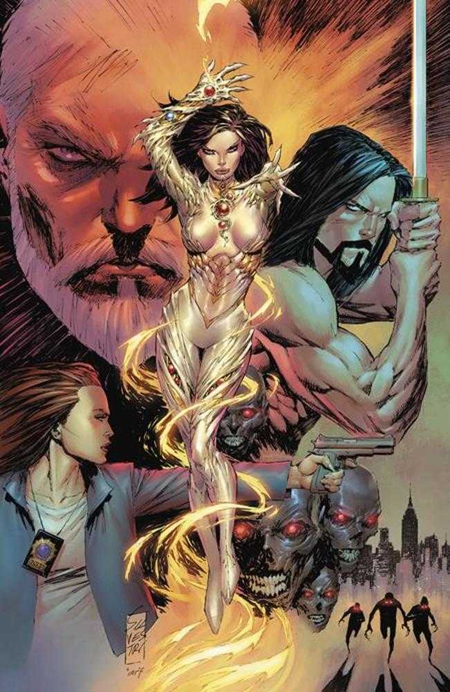 Witchblade #1 (2024) Cover E 1 in 25 Marc Silvestri & Arif Prianto Full Art Variant - gabescaveccc