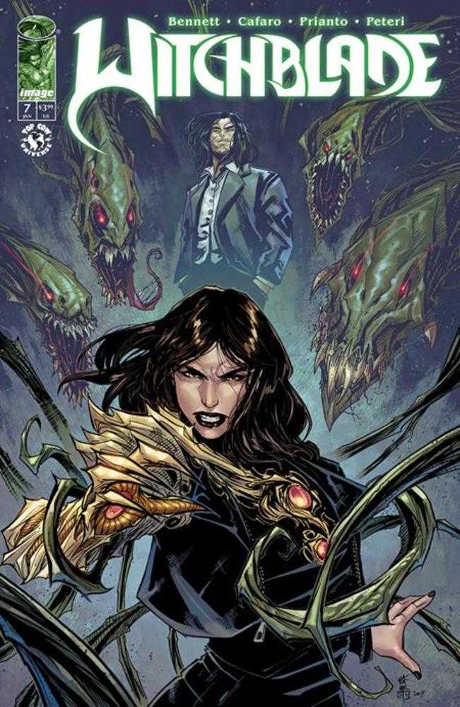 Witchblade #7 (2024) Cover B Giuseppe Cafaro & Arif Prianto Variant - gabescaveccc