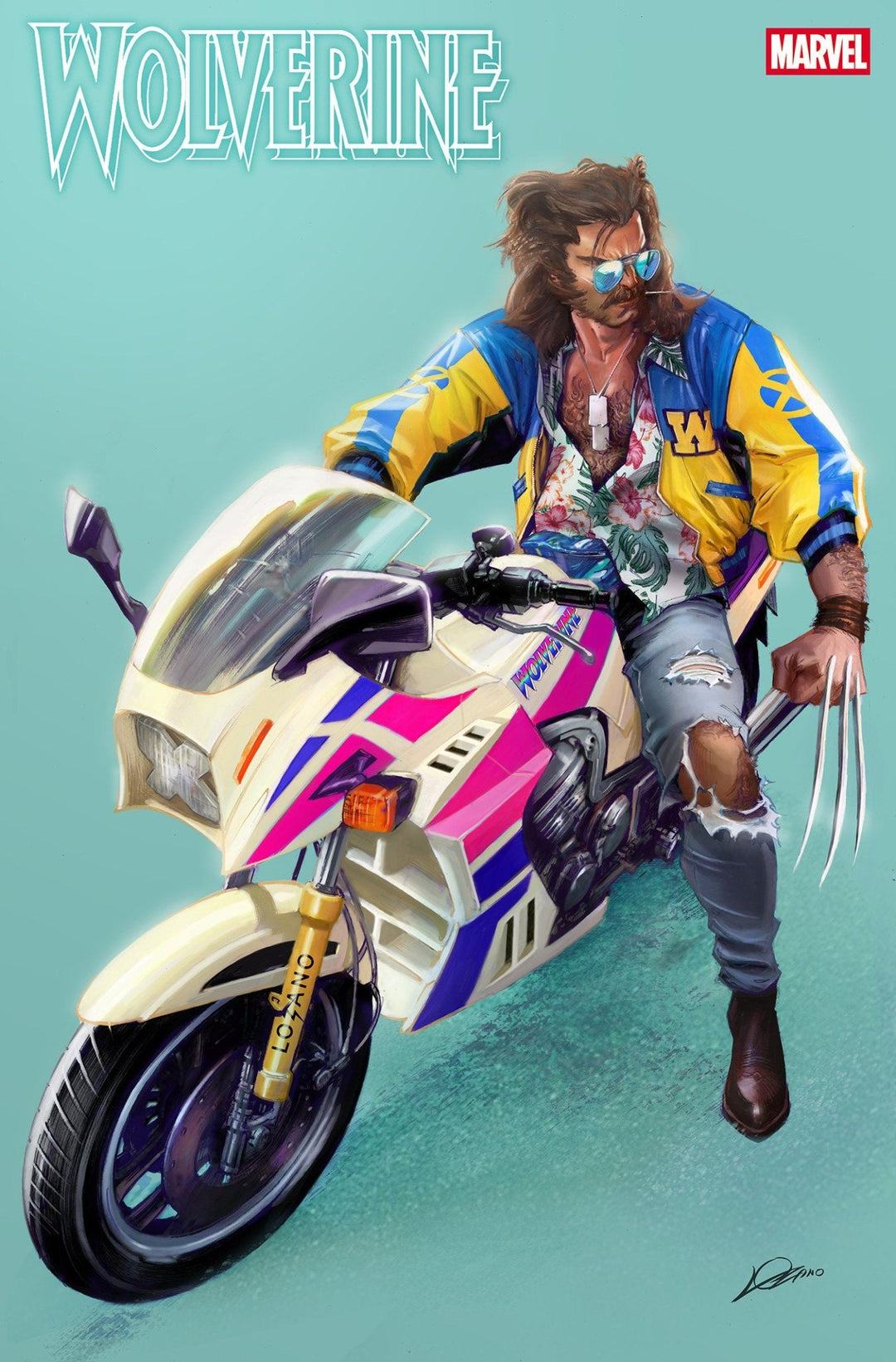 Wolverine 24 Alexander Lozano '80 S Wolverine Variant - gabescaveccc