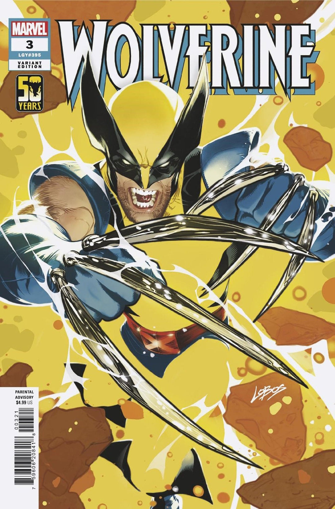 Wolverine #3 Pablo Villalobos Variant - gabescaveccc