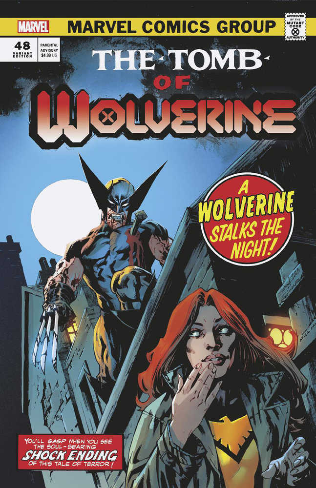 Wolverine #48 Jonas Scharf Vampire Variant - gabescaveccc