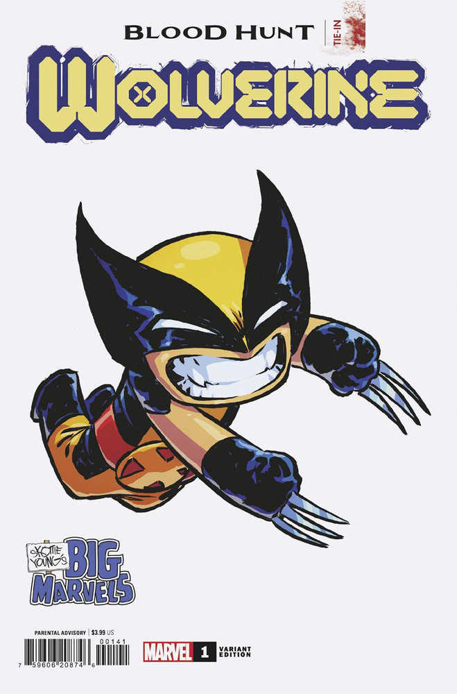 Wolverine: Blood Hunt #1 Skottie Young'S Big Marvel Variant [Bh] - gabescaveccc