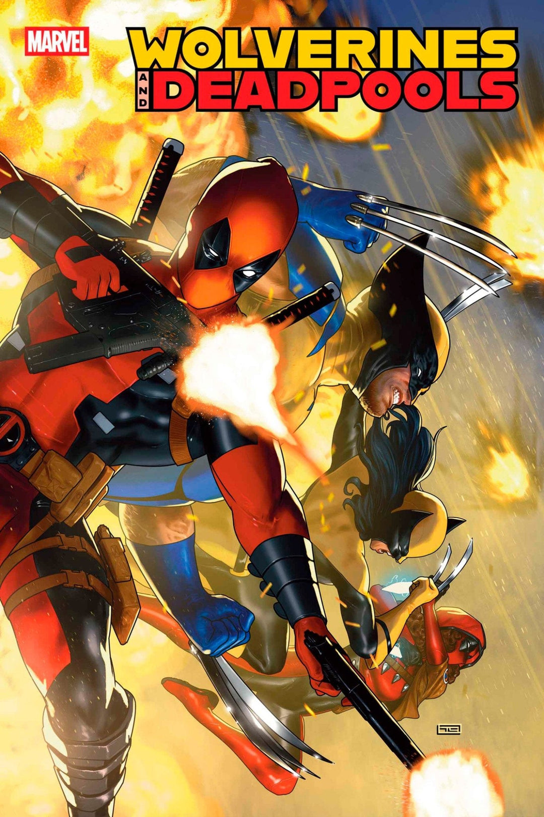 Wolverines & Deadpools 1 Taurin Clarke Variant - gabescaveccc