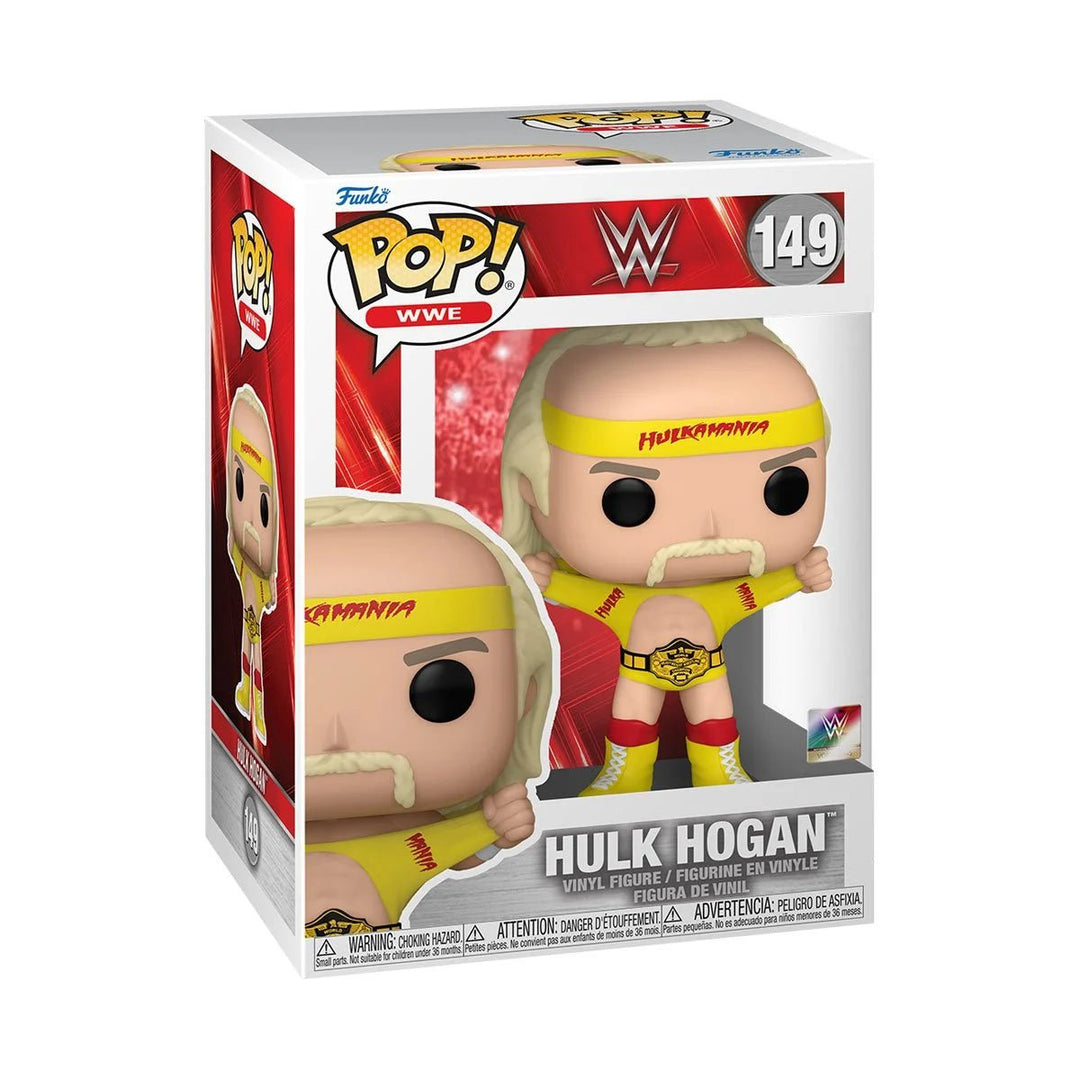 WWE Hulkamania with Belt Funko Pop! Vinyl Figure #149 - gabescaveccc