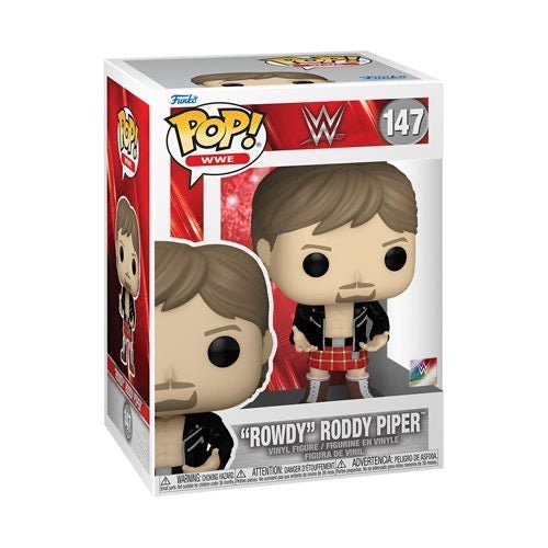 WWE Rowdy Roddy Piper Funko Pop! Vinyl Figure #147 - gabescaveccc