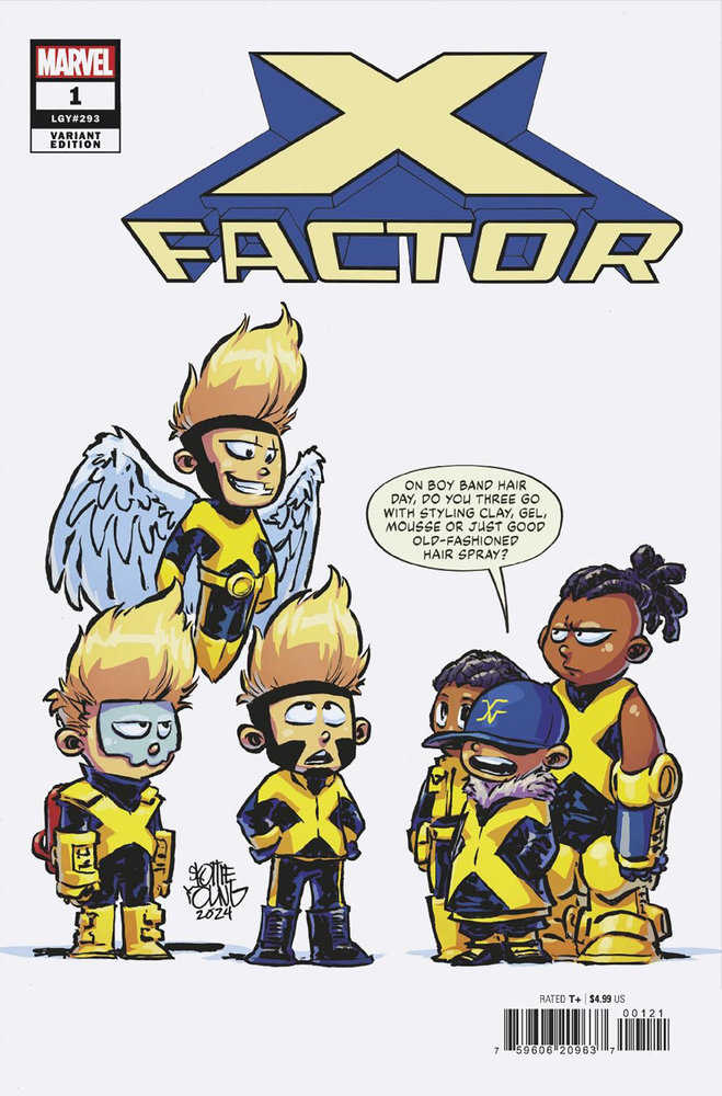 X - Factor #1 Skottie Young Variant - gabescaveccc