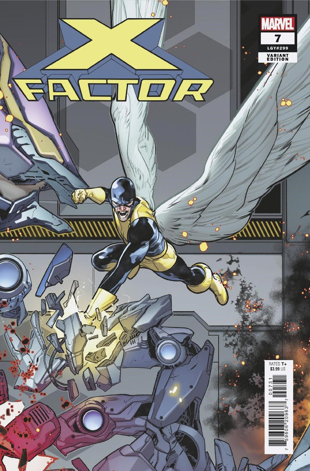 X - Factor #7 R.B. Silva Connecting Variant [Doom] - gabescaveccc