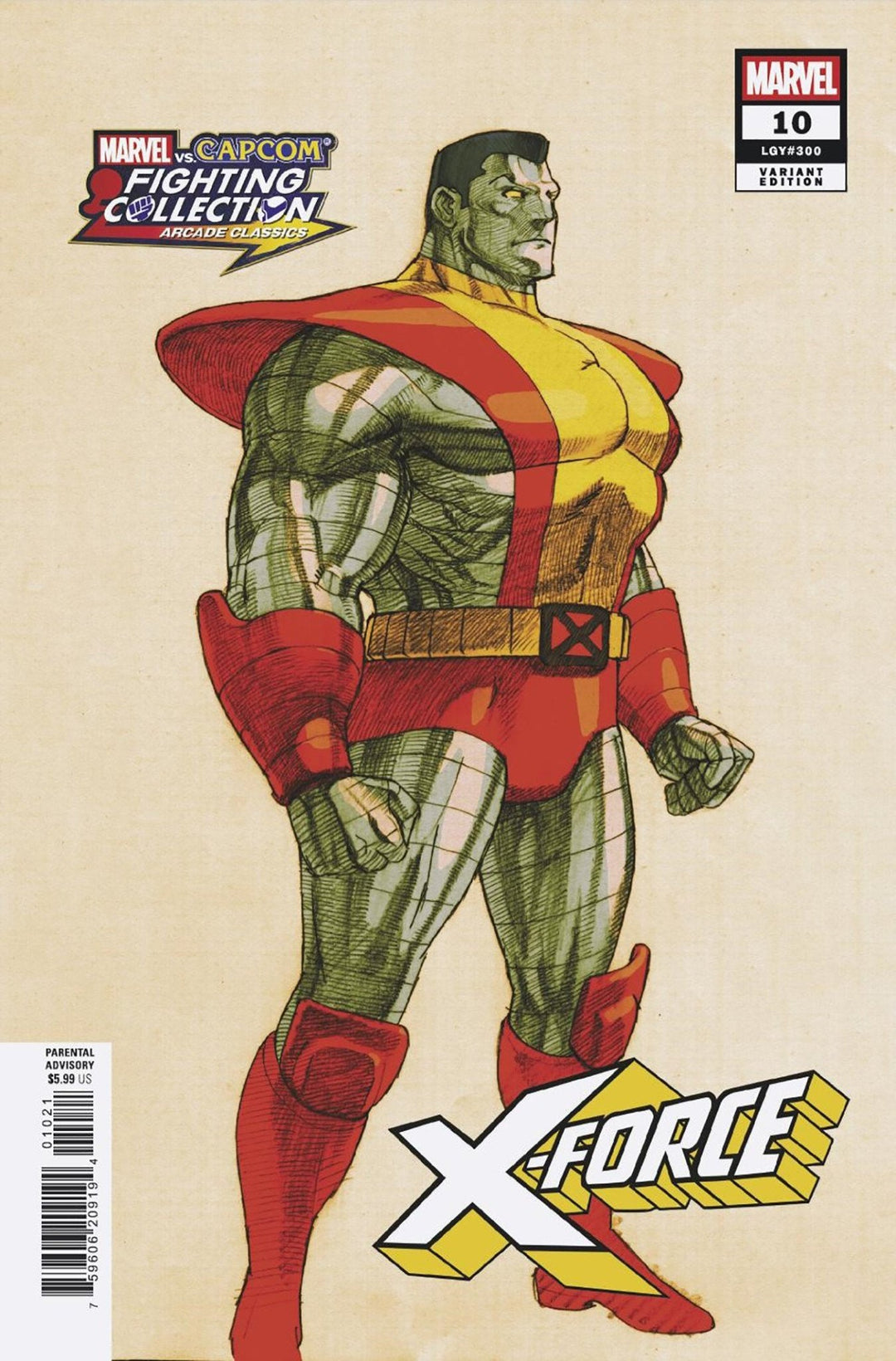 X - Force #10 Bengus Marvel vs. Capcom Variant - gabescaveccc