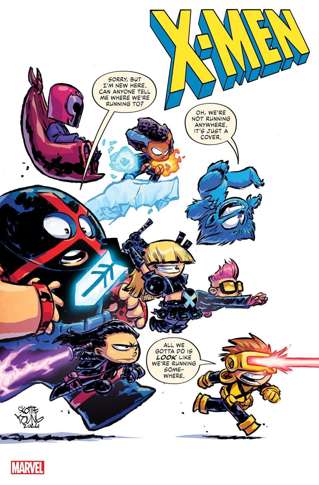 X - Men #1 Skottie Young Variant - gabescaveccc