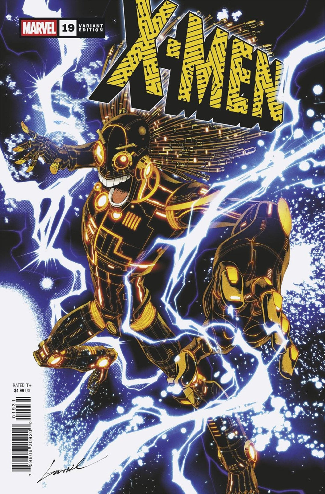 X - Men 19 Godtail Warlock Variant - gabescaveccc