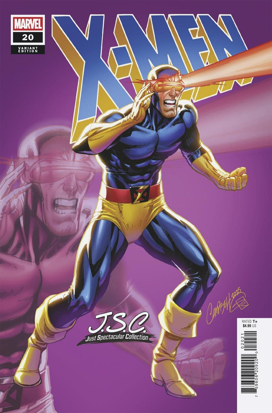 X - Men 20 J. Scott Campbell Just Spectacular Collection Variant - gabescaveccc