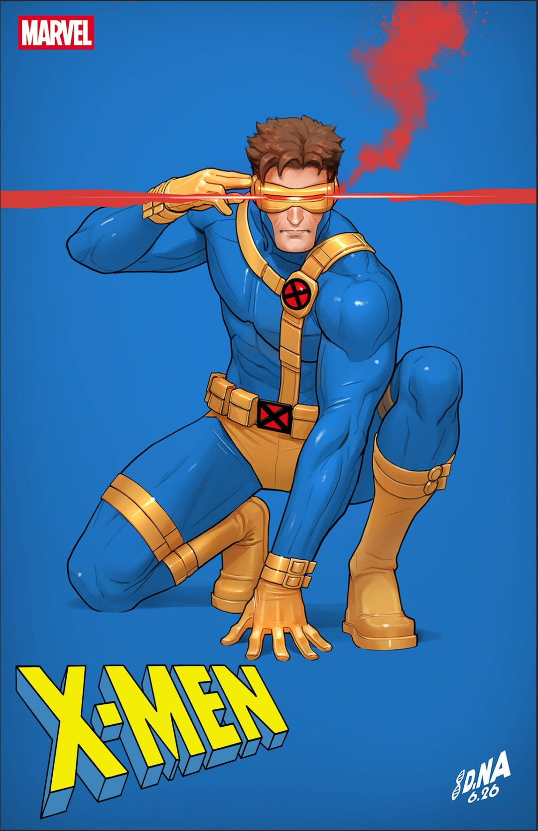 X-Men 33 David Nakayama Color Block Blue Variant - gabescaveccc