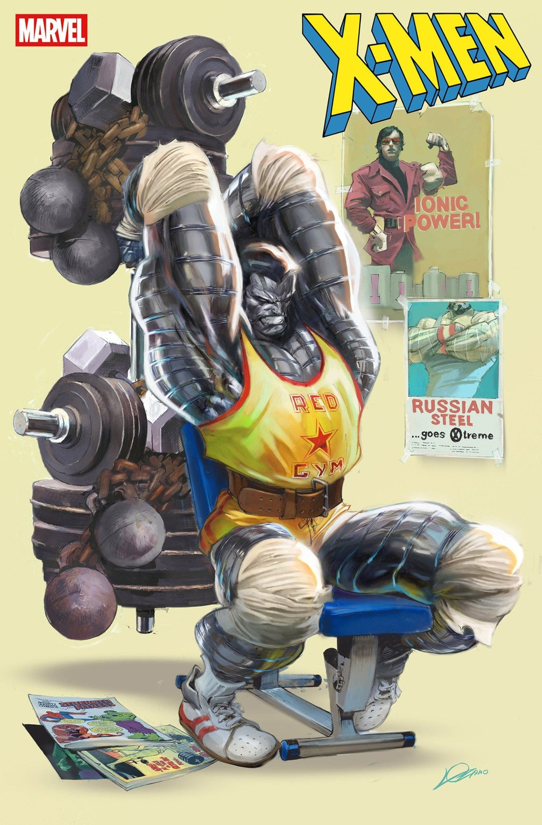 X-Men 34 Alexander Lozano '80 S Colossus Variant - gabescaveccc