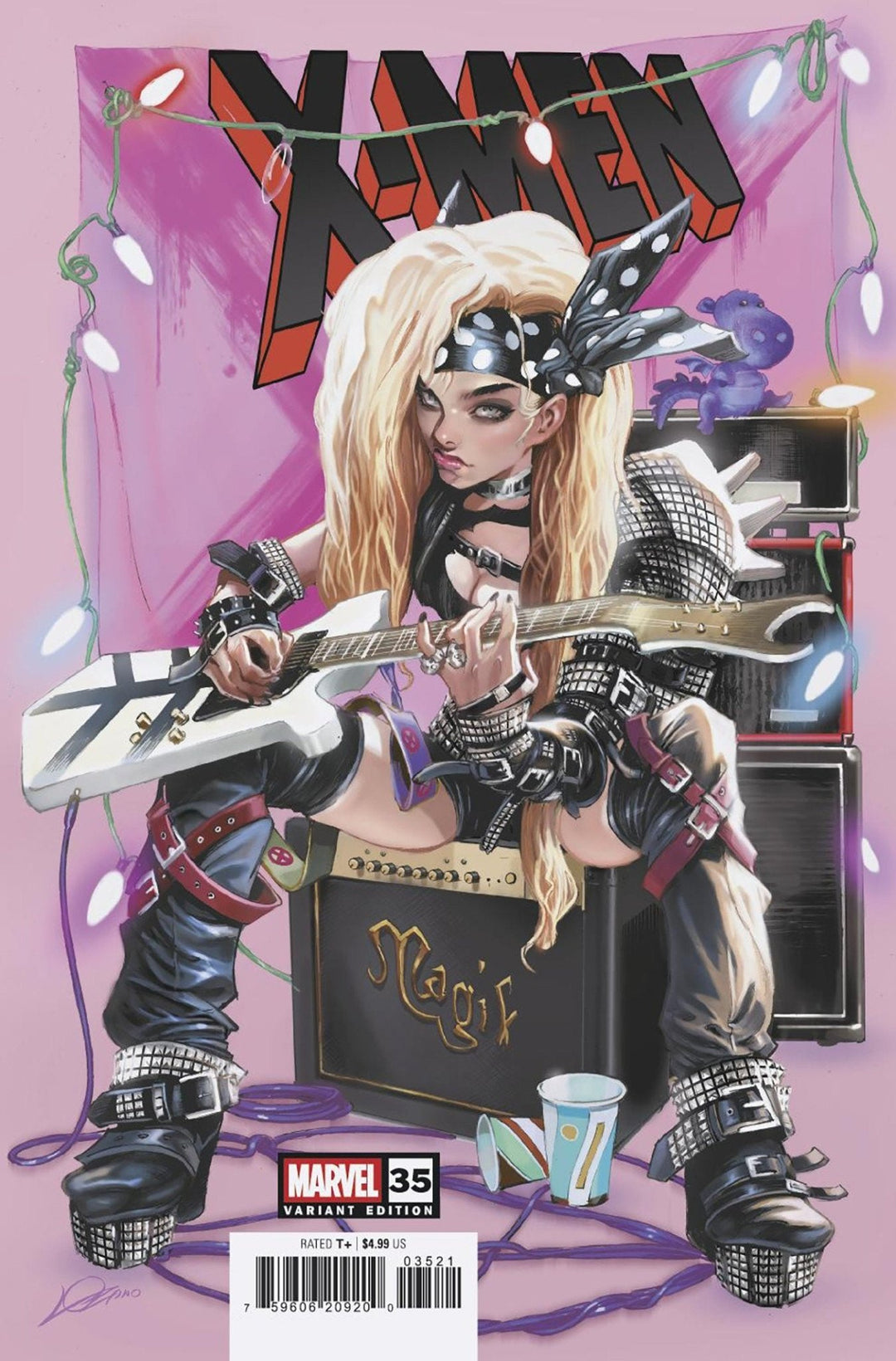 X-Men 35 Alexander Lozano '80 S Magik Variant - gabescaveccc