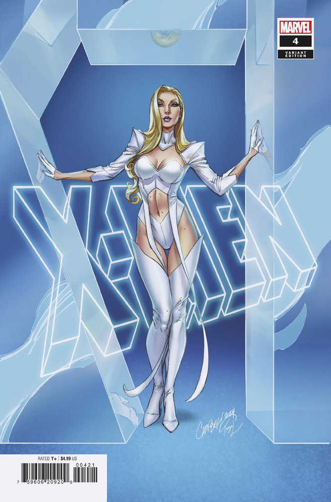 X - Men #4 J. Scott Campbell Emma Frost Variant - gabescaveccc