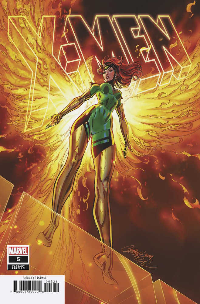 X - Men #5 J Scott Campbell Jean Grey Variant - gabescaveccc