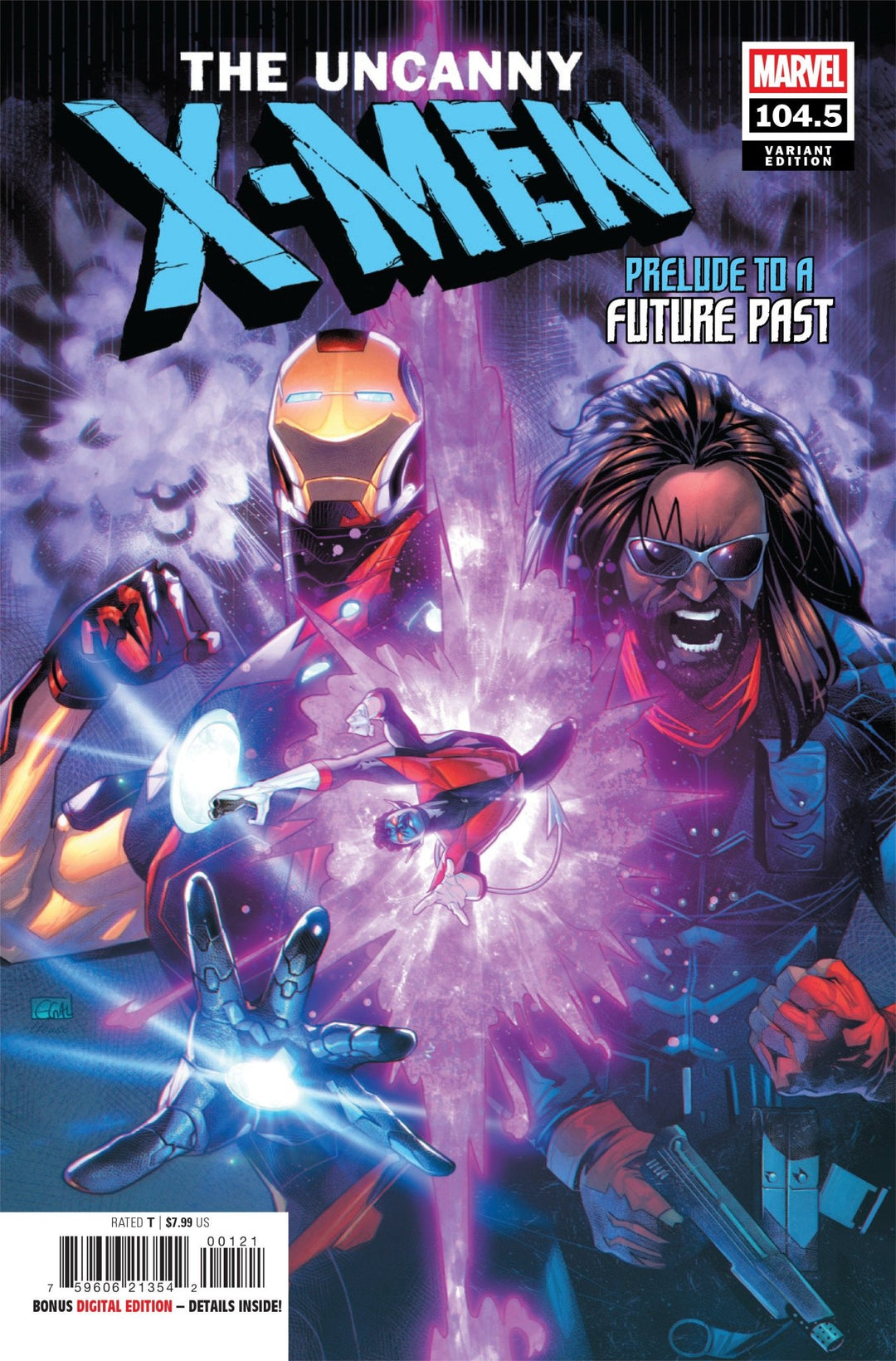 X - Men By Chris Claremont: Prelude To A Future Past 1 Edwin Galmon Variant - gabescaveccc
